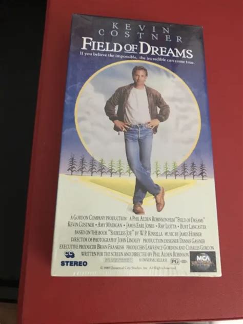 Rare Field Of Dreams Vhs 1989 Vintage Classic Factory Sealed No