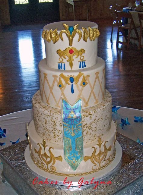 Legend Of Zelda Wedding Cake Zelda Cake Zelda Wedding Nerdy Wedding