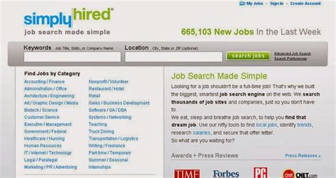 Online Job Search Free Online Jobs Simplyhired