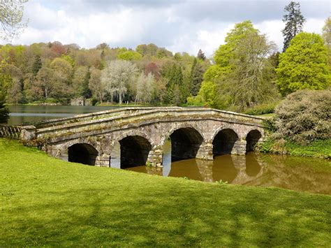 Palladian Bridge At Stourhead Gardens In Wiltshire Flickr