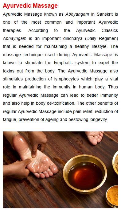 Ayurvedic Massage Ayurvedic Massage Known As Abhyangam In Sanskrit Is One Of The Most Common And