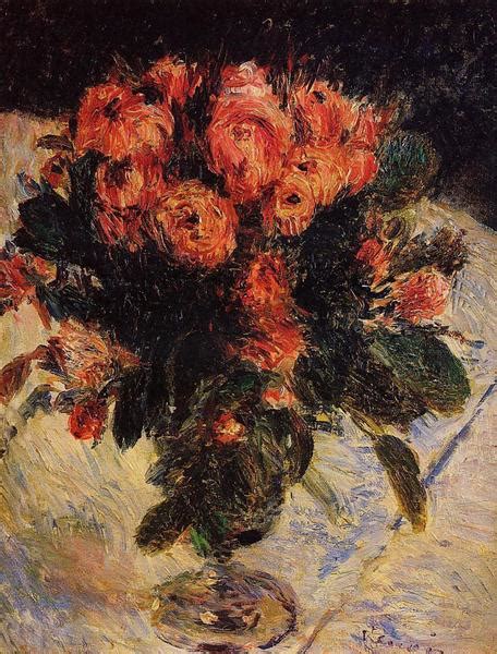 Roses 1890 Pierre Auguste Renoir