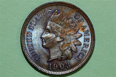 One Killer Toned 1903 Indian Head Cent That Grades Mint State Ipx715