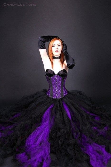 Black And Dark Purple Gothic Formal Wedding Tulle Skirt All Etsy