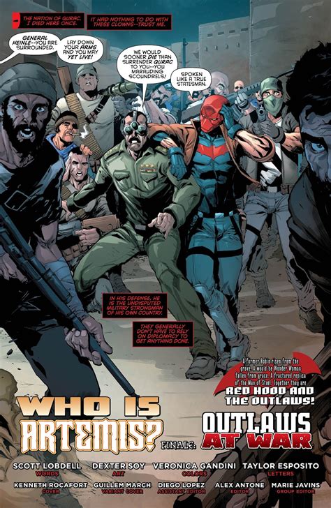 Weird Science Dc Comics Preview Red Hood And The Outlaws 11