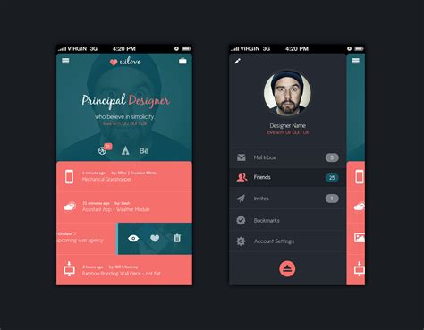 Mobile App Ui Design Templates