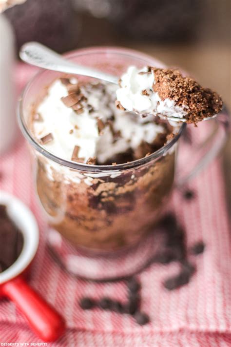 Be sure to bookmark this page or pin it to your pinterest board too for future reference! Desserts With Benefits Healthy Single-Serving Chocolate Microwave Cake (refined sugar free, low ...