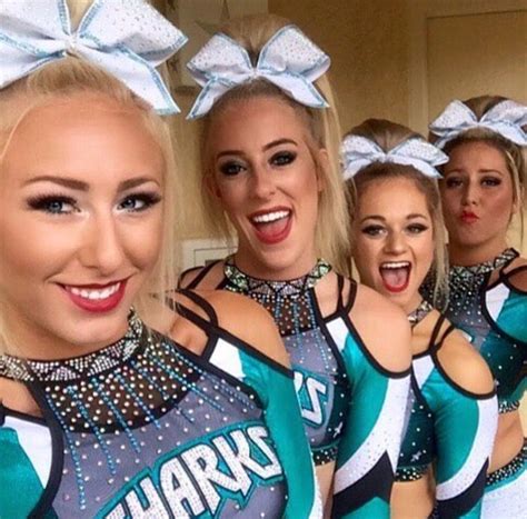 Great White Sharks Instagram Csgreatwhites Cheerleading Team Ts