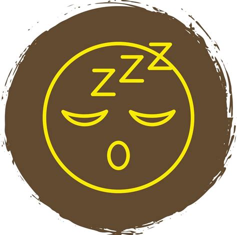 Sleepy Face Vector Icon Design 15837538 Vector Art At Vecteezy