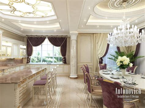 Kitchen Design In Dubai Kitchen Interior In Neoclassical Photo 2