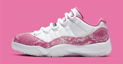 Air Jordan 11 Low Womens Pink Snakeskin May 2019 Most Important