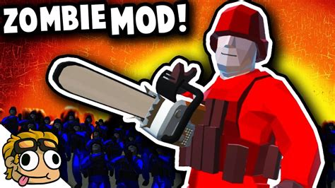Zombie Gamemode Mod W Chainsaw Ravenfield Best Mods Gameplay Early