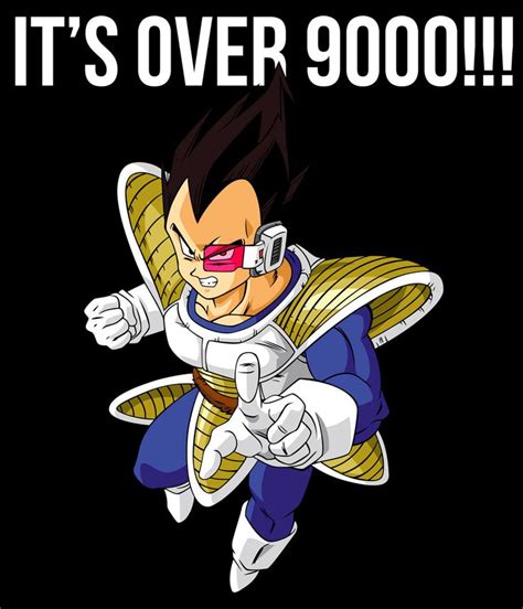 8000 is the correct power level for gokū in the saiyan saga although vegeta said over 8000! Camiseta niño Dragon Ball Z. It's over 9000 | Cats, Meme ...