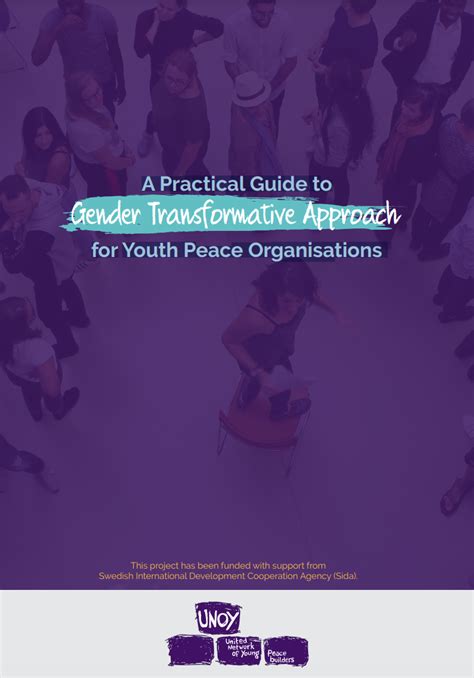 unoy gender toolkit a practical guide to gender transformative approaches for youth peace