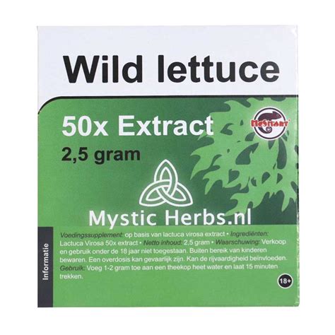 Wild Lettuce 50x Extract The Headshop Amsterdam