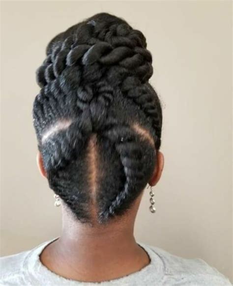 Most Popular Updos For Black Hair New Natural Hairstyles Goddess