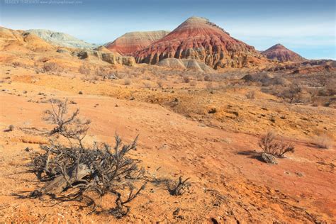 Aktau Mountains In Altyn Emel National Park · Kazakhstan Travel And