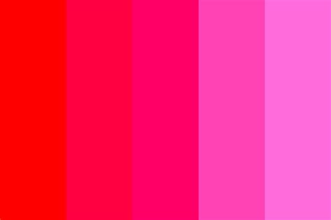 Red To Pink Color Palette