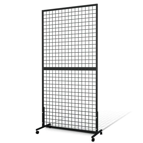 Nectacol 3x 6 Two Double Gridwall Panels Tower With T Base