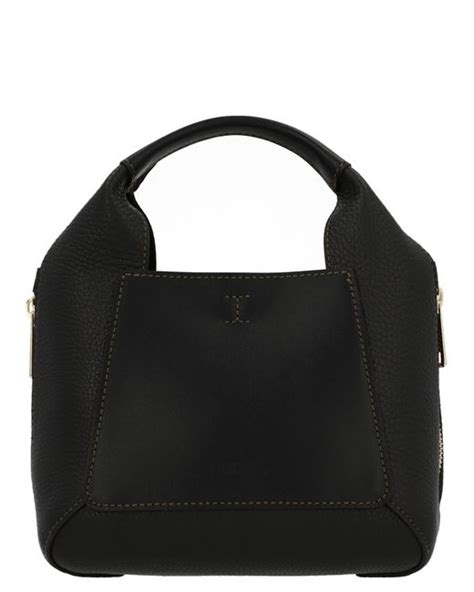 Furla Leather Gilda Handbag In Black Lyst