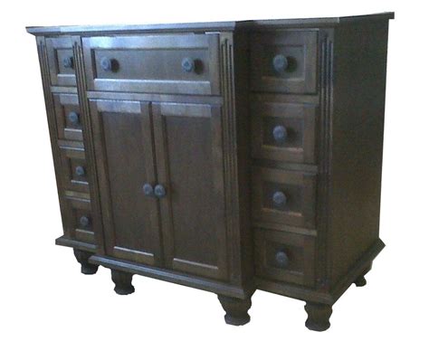 Can be made in any stain/paint color. Custom Made Vanity Cabinet by Great Dane Woodsmith ...