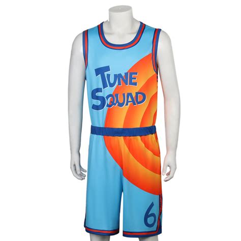 Kinder Erwachsene Tune Squad Basketball Jersey Kostüm Space Jam 2 Ein