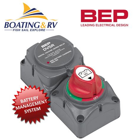 Bep Dual Battery Switch Vsr 12v24v Battery Isolator Management