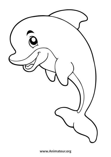 Coloriages d Animaux de le Mer à imprimer pour les enfants Animateur org