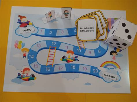 Jogo De Tabuleiro Para O Dia Das Crianças Diário De Alfabetização