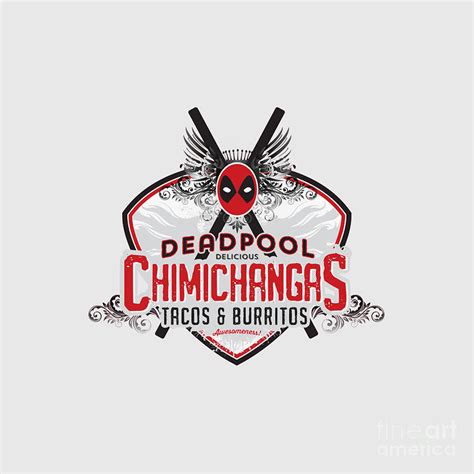 Deadpool Chimichangas Drawing By Lembah Thamrin Fine Art America