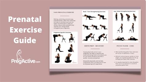 Digital Pregnancy Exercises And Stretches Productive Fitness Ph