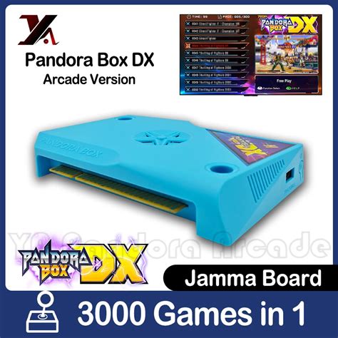 For Pandora Box Dx 3000 In 1 Retro Games Console Jamma Arcade Board