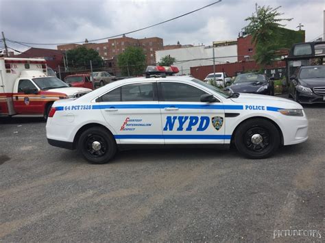 Picture Car Services Ltd Ford Taurus White 2013 Nypd Police Law