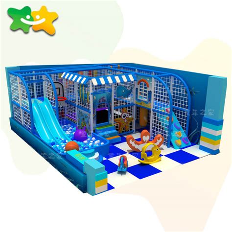 Amusement Park Kids Indoor Games Toys Soft Play Area For Home