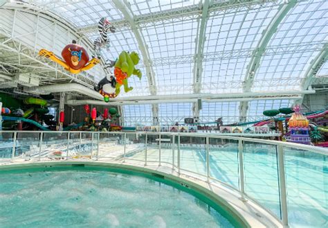 Biggest Indoor Water Park In The United States Dreamworks Nj
