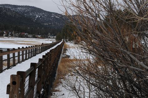 Snow On Bridge Free Stock Photo Public Domain Pictures