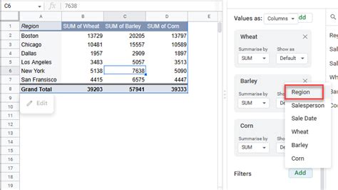 Filtering Pivot Tables In Excel