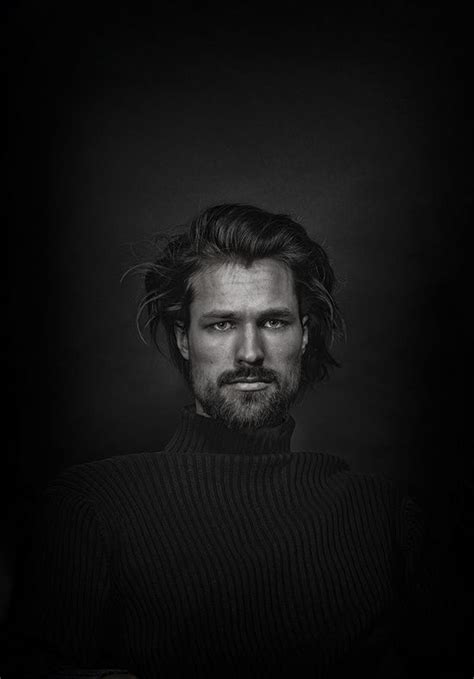 Fine Art Photography Actor Headshot Male Model Portfolio Portrait