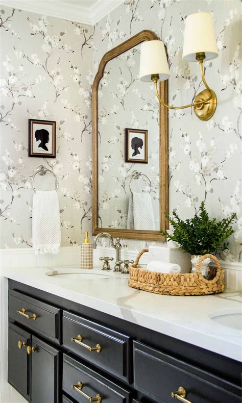 How To Decorate A Double Vanity Countertop Wildflower Home Bathroom