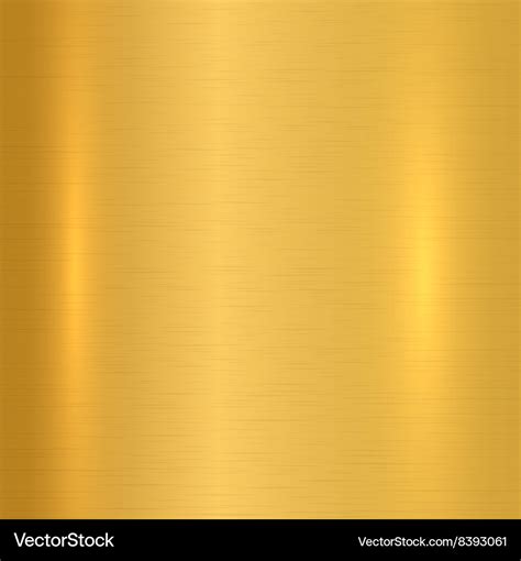 Gold Metallic Background Royalty Free Vector Image