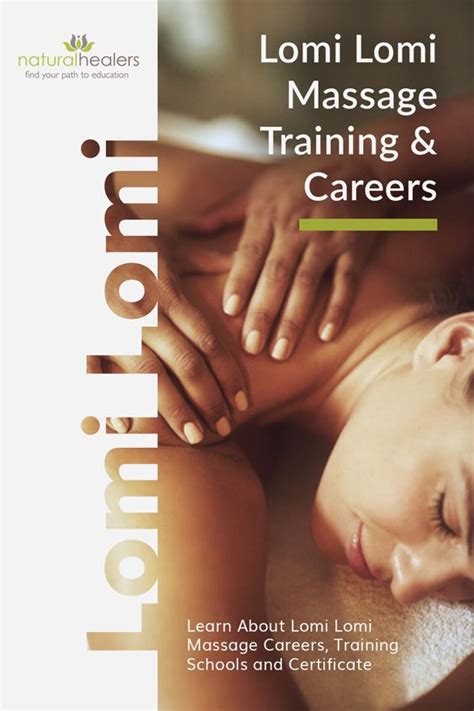 Lomi Lomi Massage Training And Careers Massage Training Massage