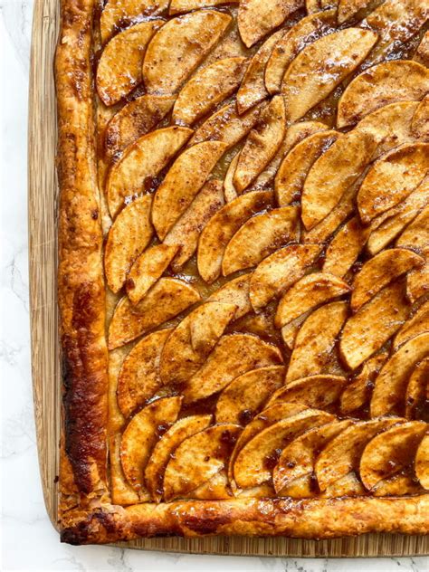 Puff Pastry Apple Tart Quick And Easy Dessert