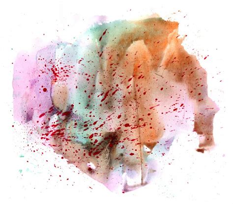 12 Watercolor Splatter Textures 