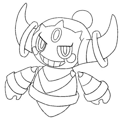Coloring Pages Pokemon - Hoopa - Drawings Pokemon | Pokemon coloring, Pokemon coloring pages