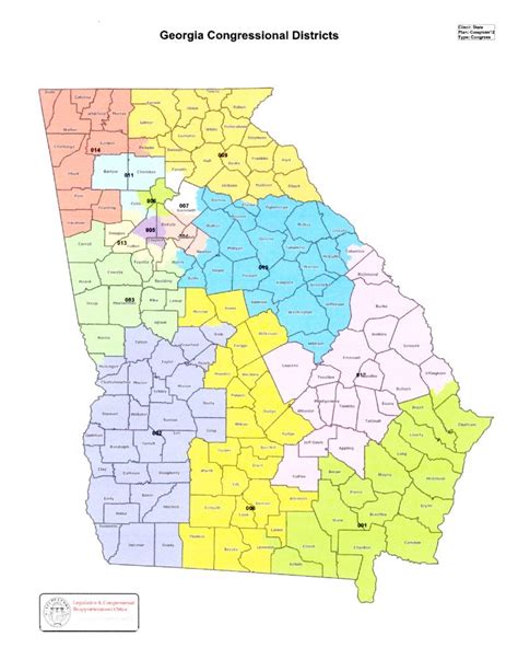 14 Congressional District Map