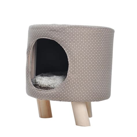 Pet Bed With Mad Soft Cat Bed Stool In Cat Beds And Mats From Home