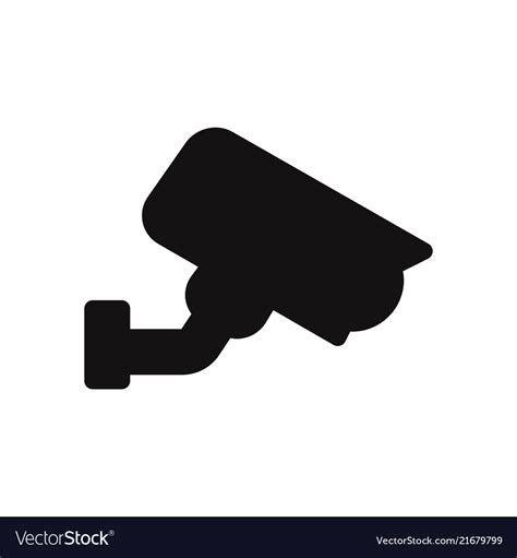 Security Camera Icon Royalty Free Vector Image