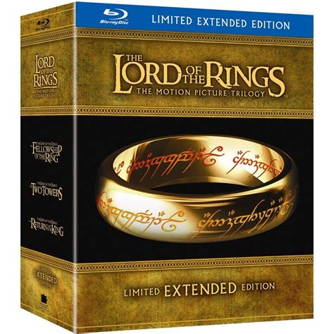 Gradly The Lord Of The Rings Trilogy Extended Blu Ray