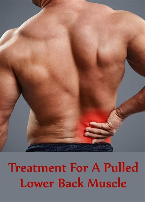 On the flip side, tight and/or weak muscles in. Treatment For A Pulled Lower Back Muscle - How To Treat A ...