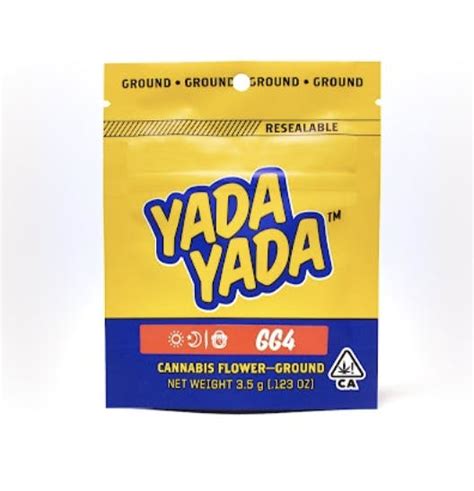Yada Yada Yada Yada Gg4 35g Ground Weedmaps